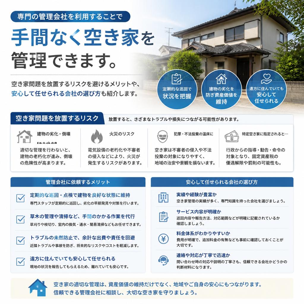 4. 空き家管理サービスの利用