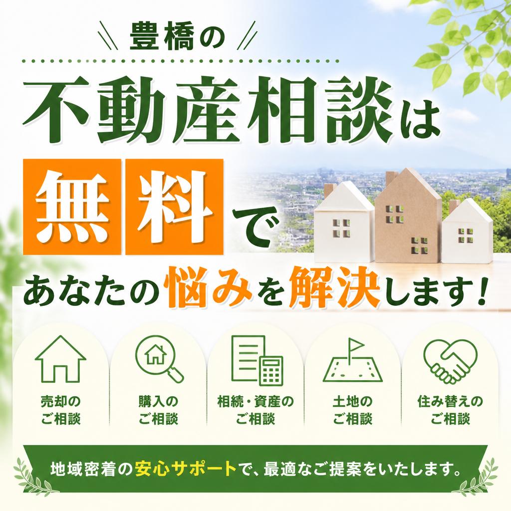 豊橋の不動産相談は無料であなたの悩みを解決します！