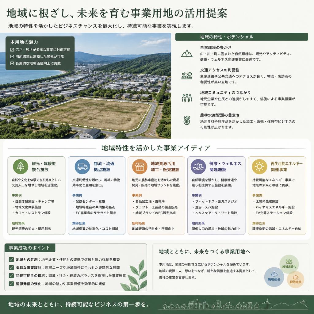 事業用地としての活用方法