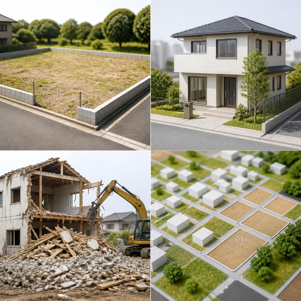 土地・戸建ての扱いについての考え方