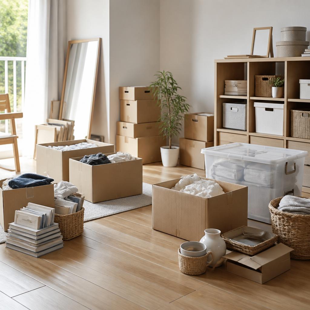 売却前の荷物整理、私たちがサポート！