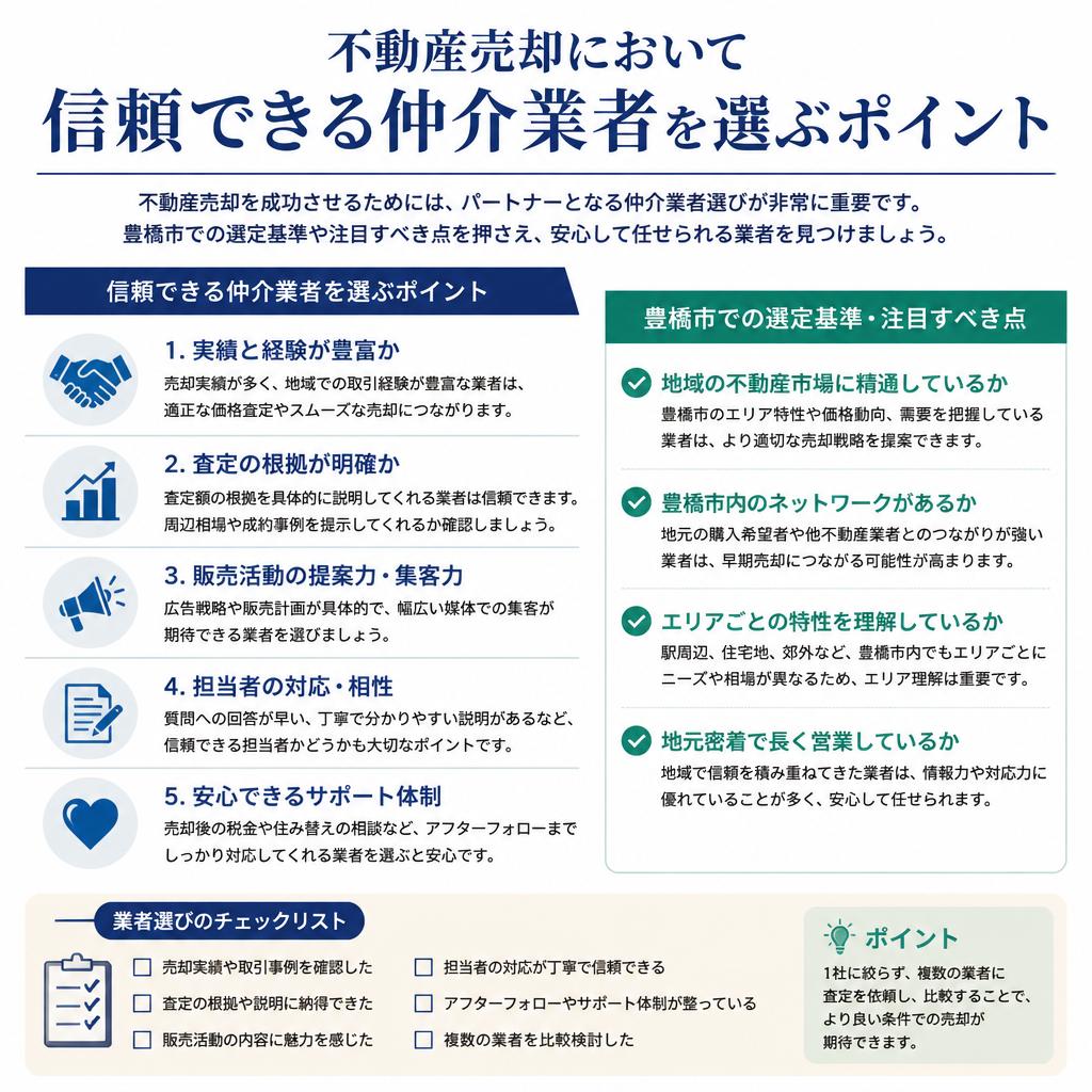 仲介業者の賢い選び方