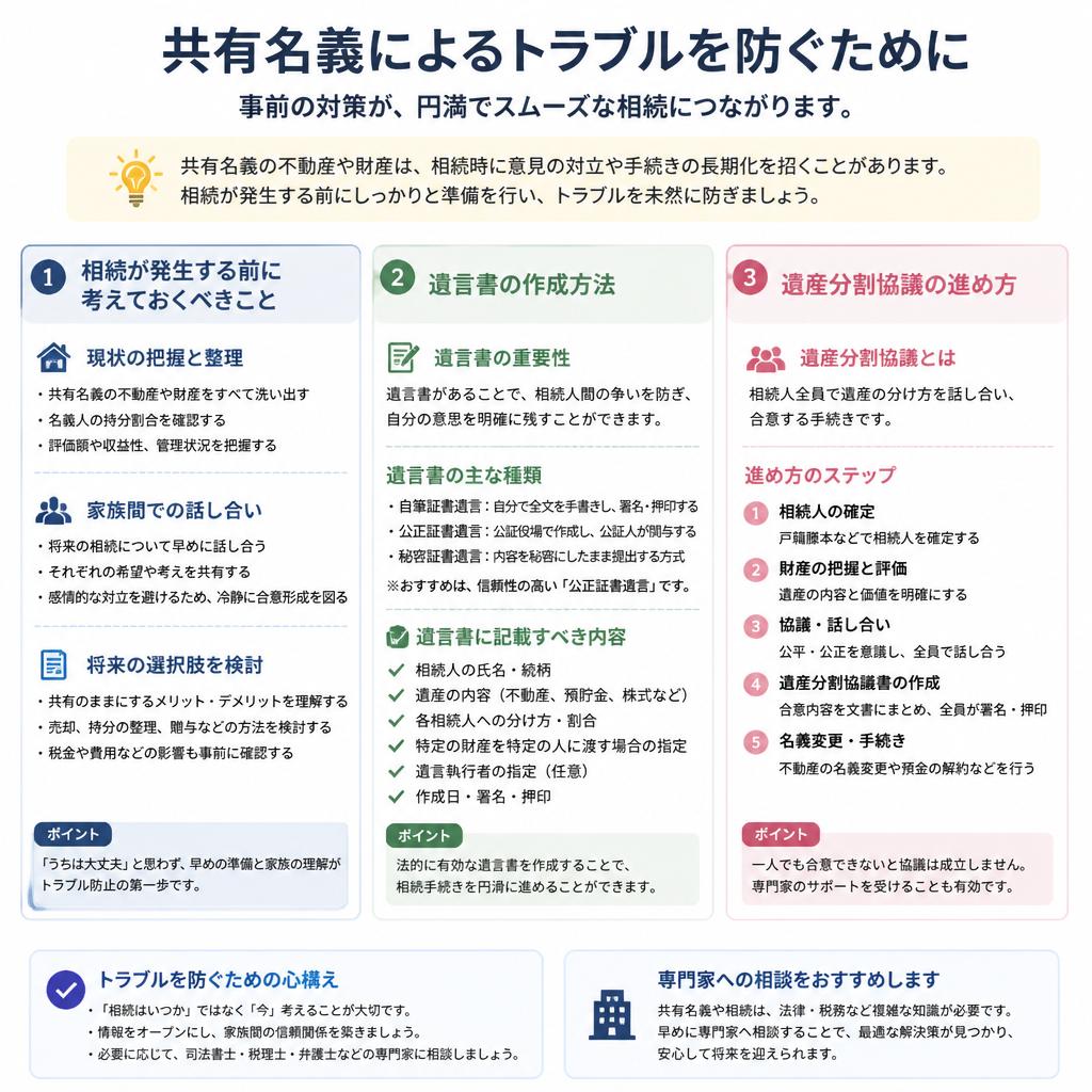 トラブルを避けるための対策
